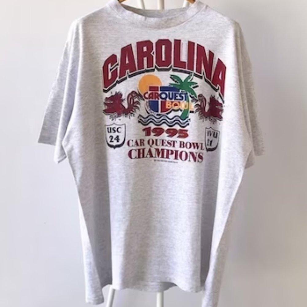 1995 University Of South Carolina Gamecocks Shirt Retro Tee